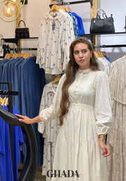 Robe brodée