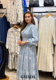 Robe brodée