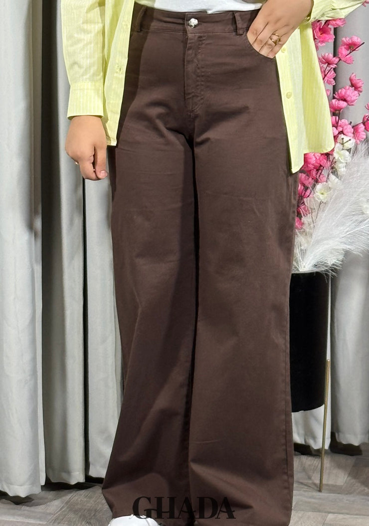 Pantalon marron