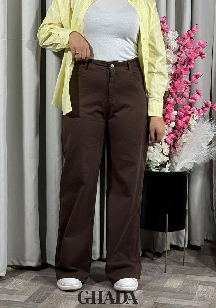 Pantalon marron