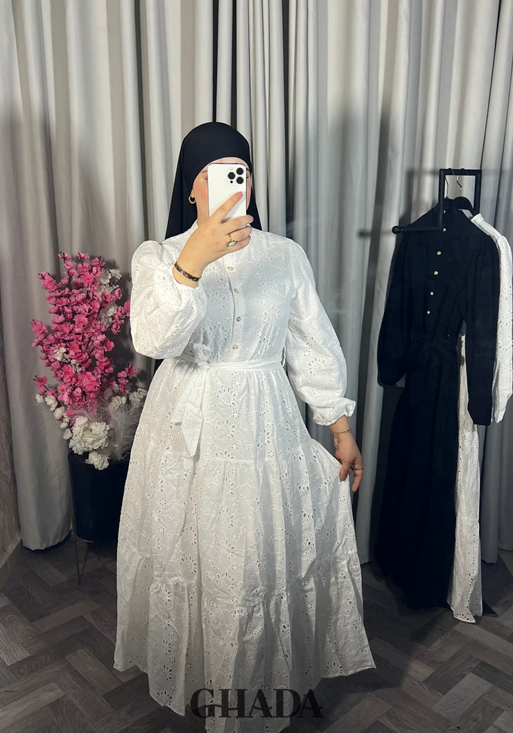 Robe brodée