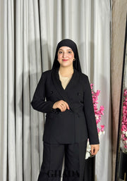 Ensemble tailleur en noir
