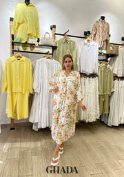 Robe décontractée fleurie