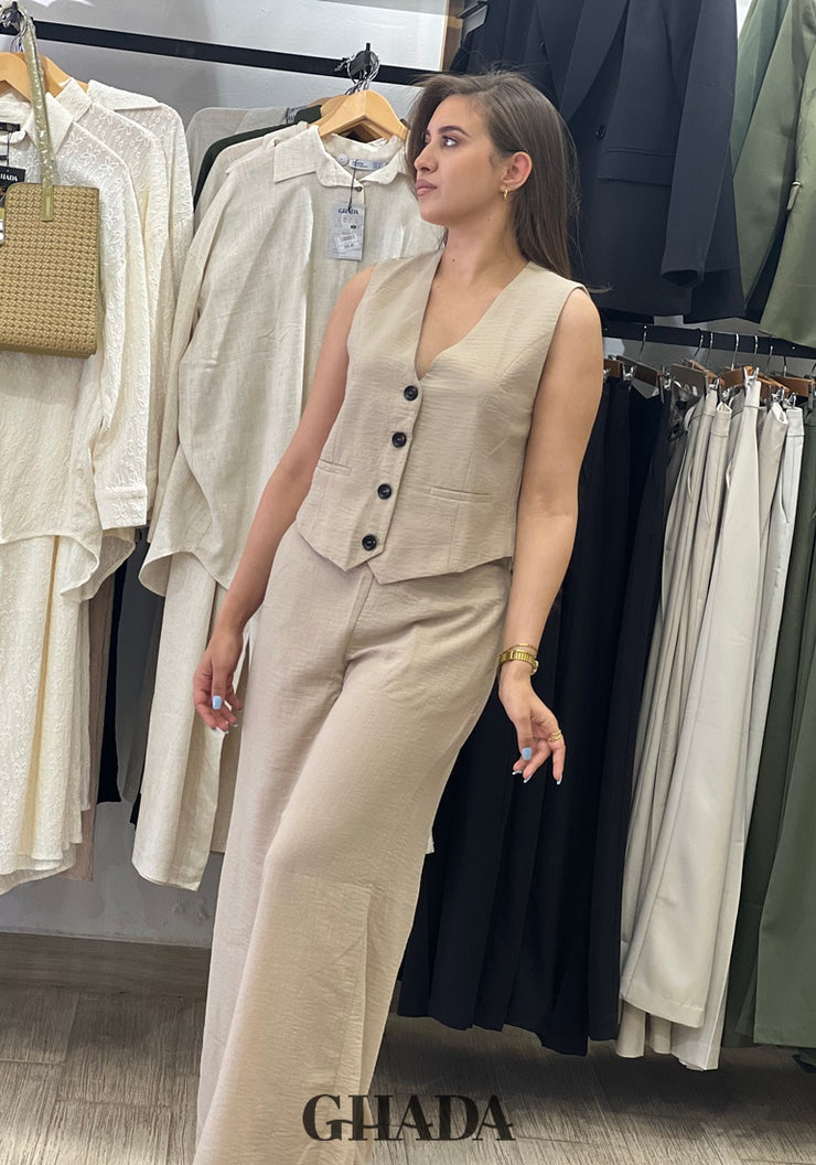 Ensemble gilet et pantalon