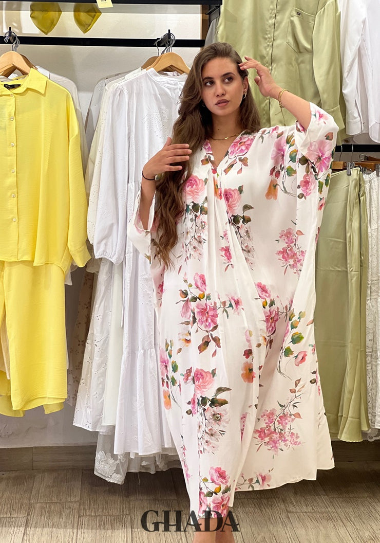 Robe décontractée fleurie