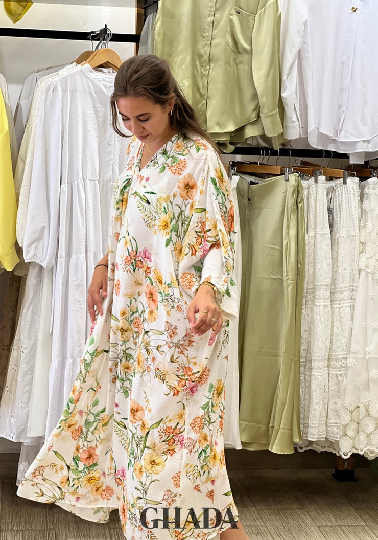 Robe décontractée fleurie