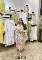 Robe décontractée fleurie