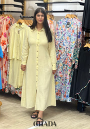 Robe longue Jaune
