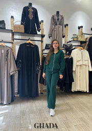 Ensemble survêtement en vert