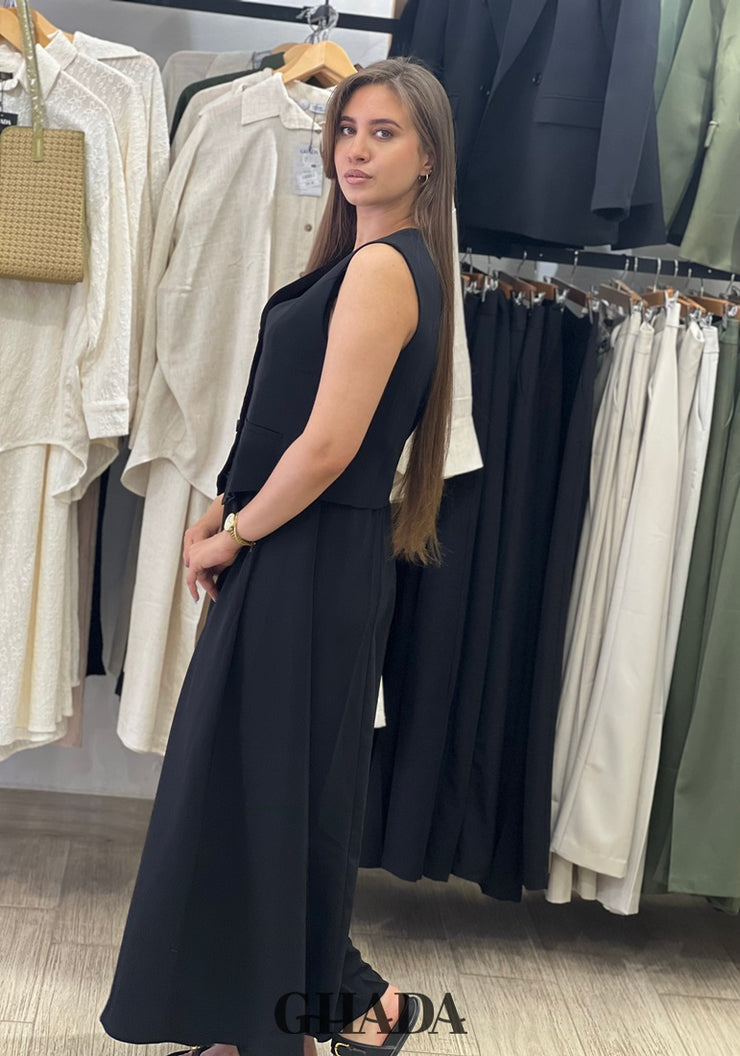 Ensemble gilet et jupe