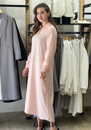 Robe - chemise à rayures