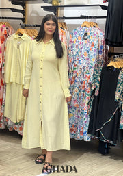 Robe longue Jaune