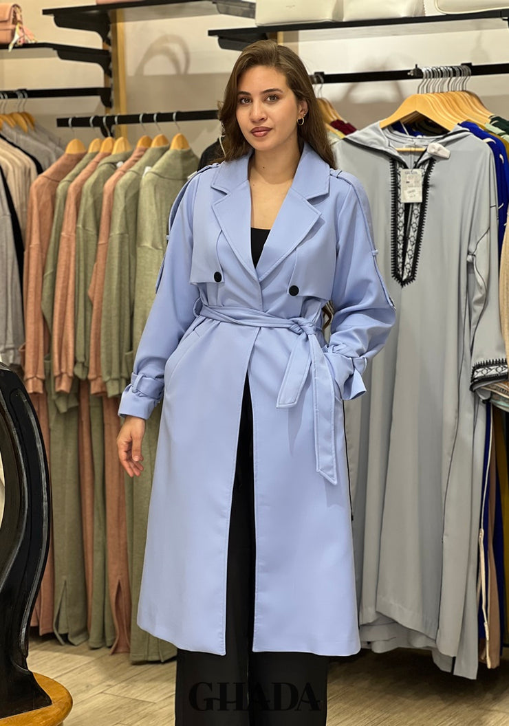 Trench-coat long