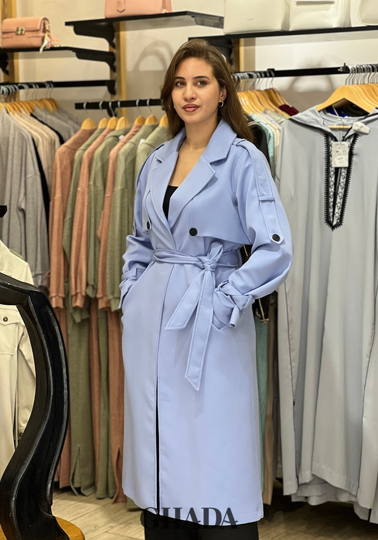 Trench-coat long