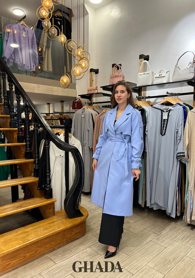 Trench-coat long
