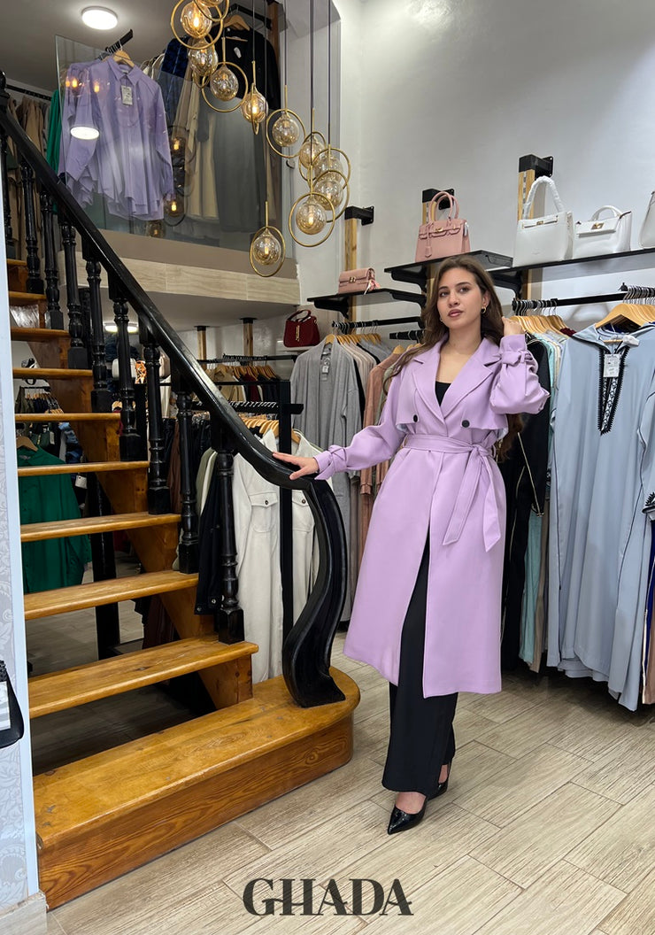 Trench-coat long