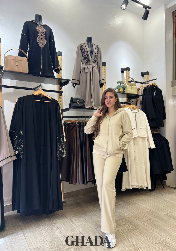 Ensemble survêtement en beige