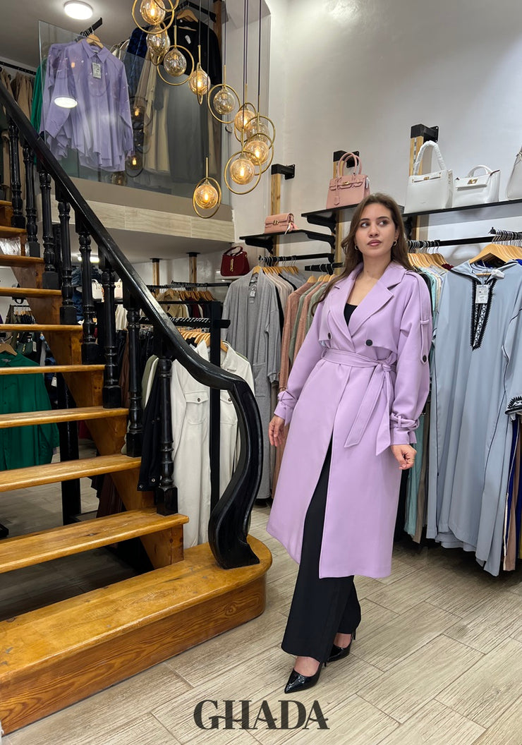 Trench-coat long