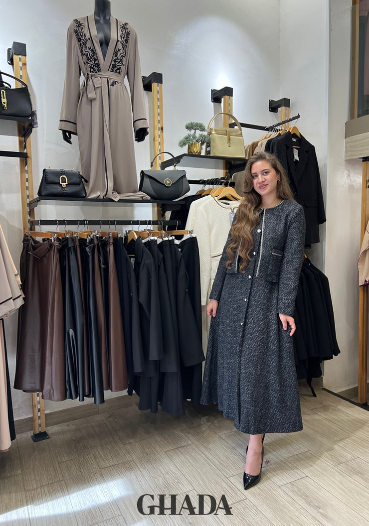Ensemble en tweed - Robe et veste