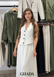 Ensemble gilet et jupe