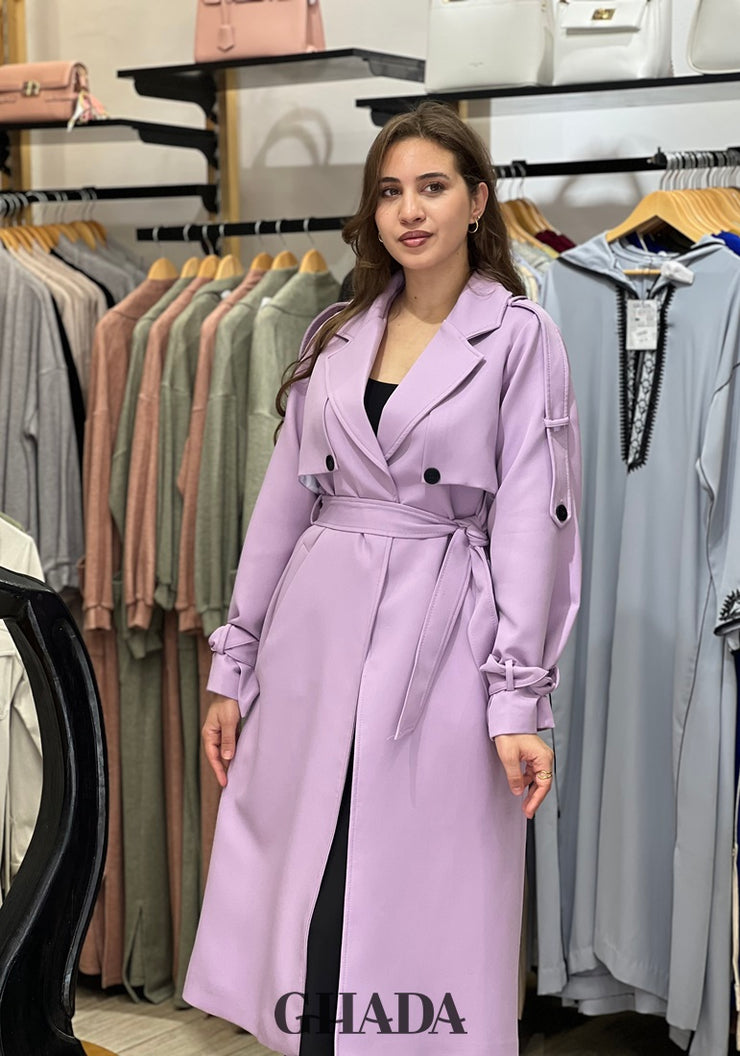 Trench-coat long