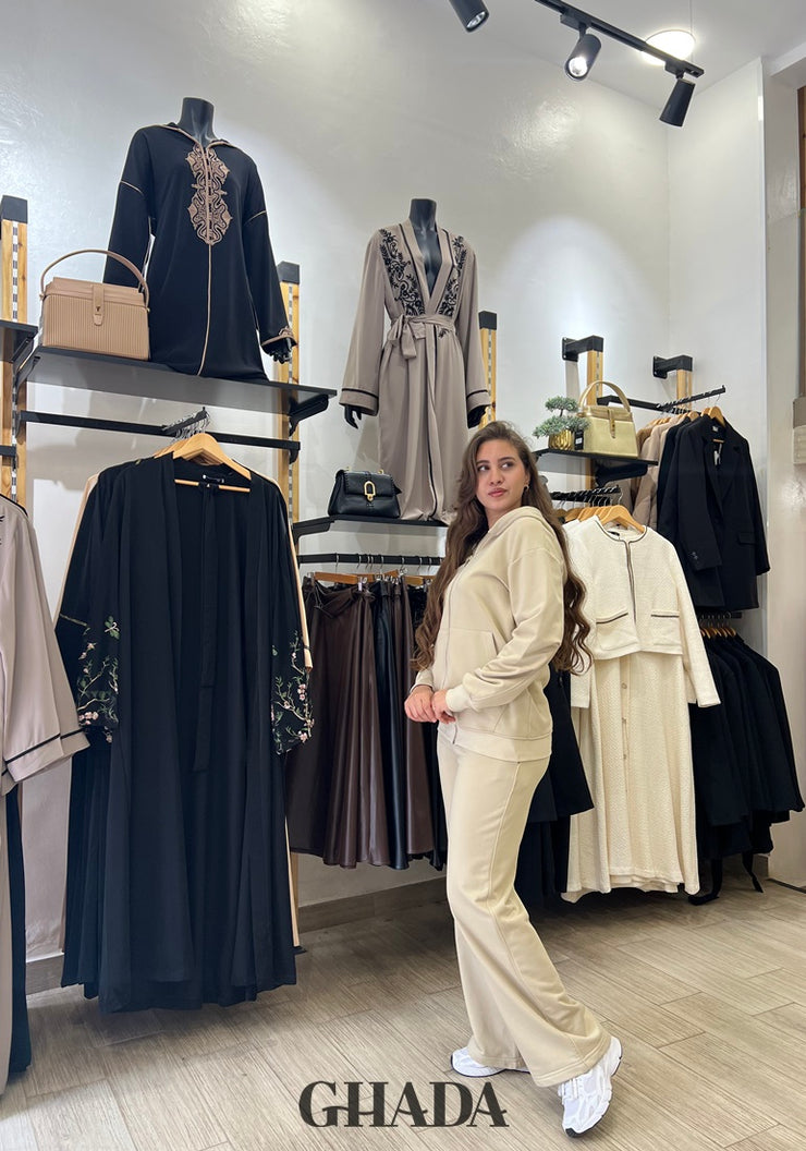 Ensemble survêtement en beige