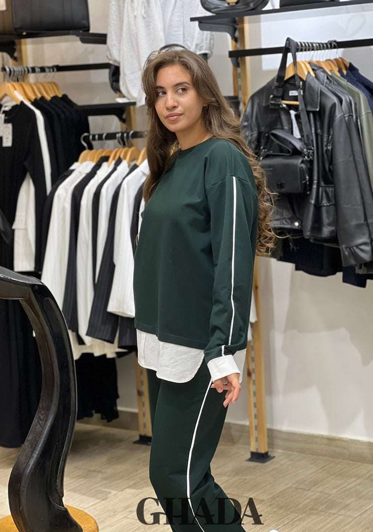 Ensemble survêtement en vert