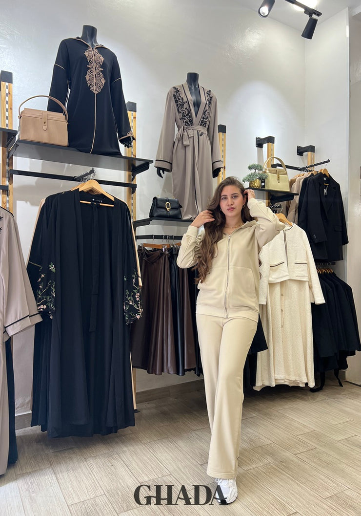 Ensemble survêtement en beige