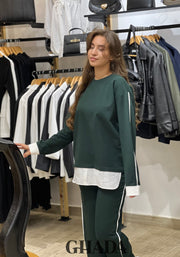 Ensemble survêtement en vert