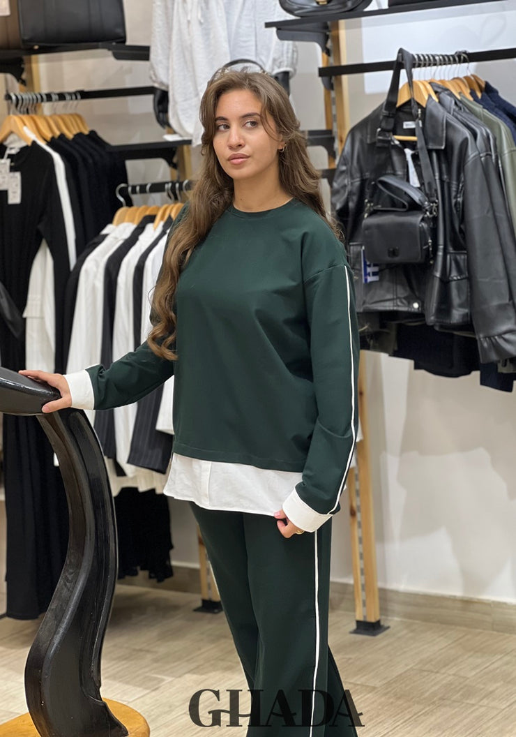 Ensemble survêtement en vert