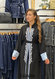 Abaya avec broderie