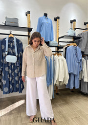 Chemise à rayures