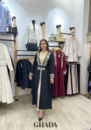 Abaya Kimono avec broderie