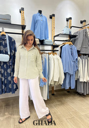 Chemise à rayures