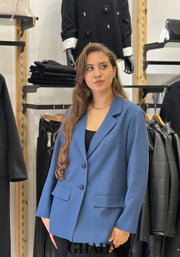 Blazer en bleu
