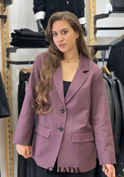 Blazer avec poches passepoilées