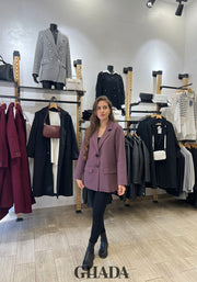 Blazer avec poches passepoilées