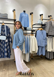 Chemise à rayures