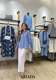 Chemise à rayures