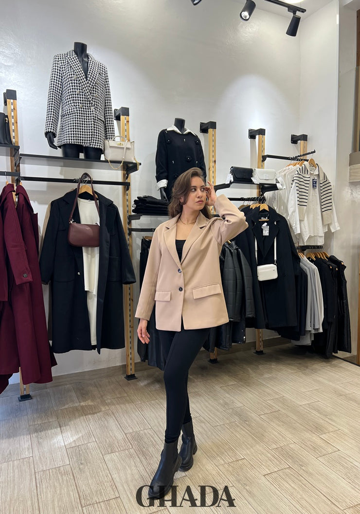 Blazer en bleu