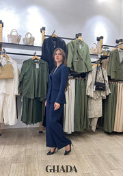 Ensemble- Tailleur bleu marine