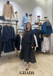 Ensemble avec jupe en noir