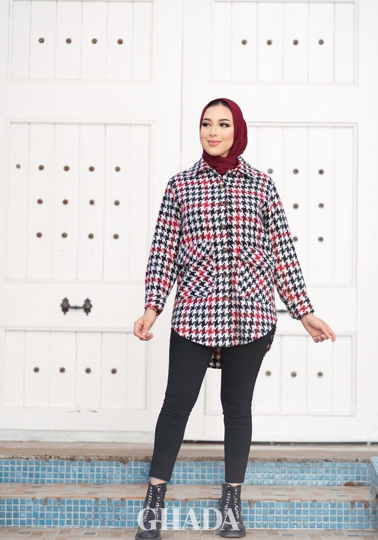 CHEMISE A CARREAUX
