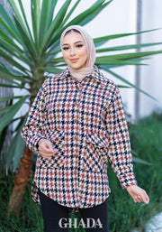 CHEMISE A CARREAUX