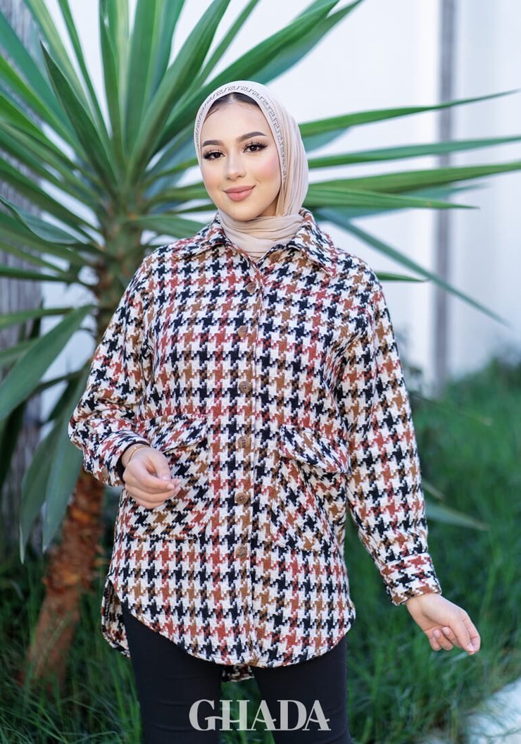 CHEMISE A CARREAUX