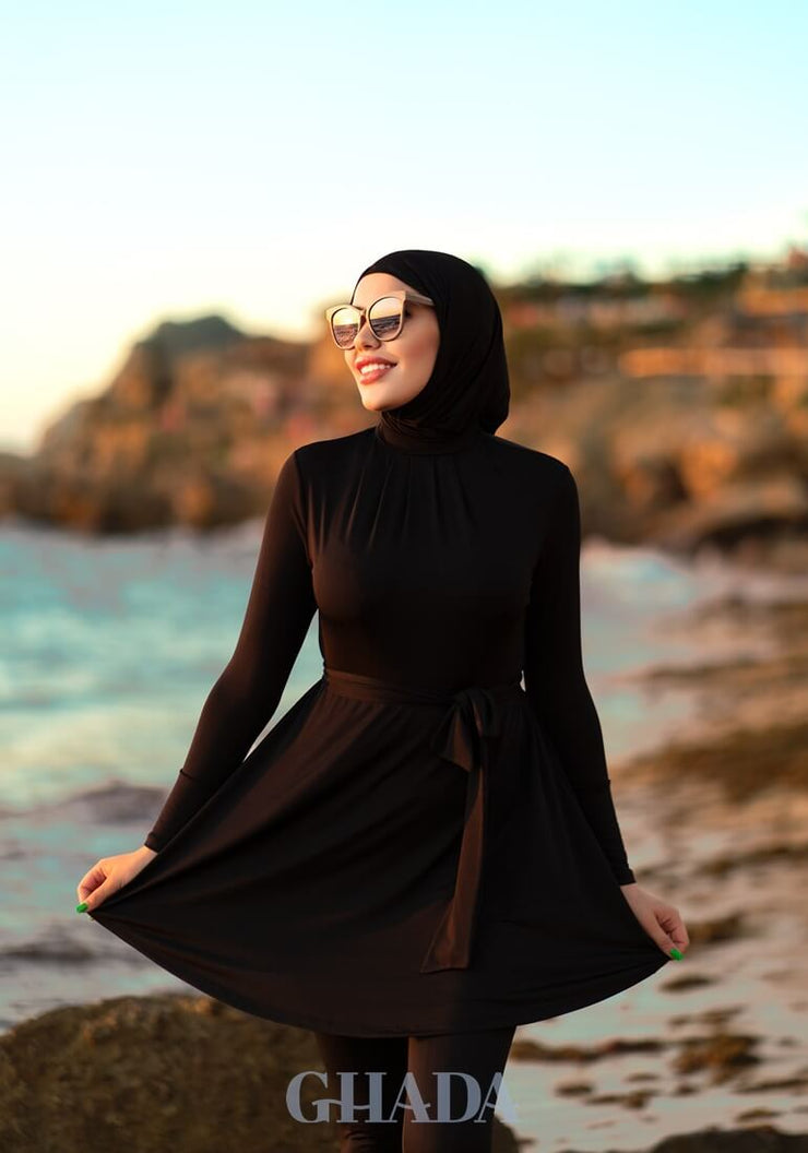 Burkini 5 pieces en noir