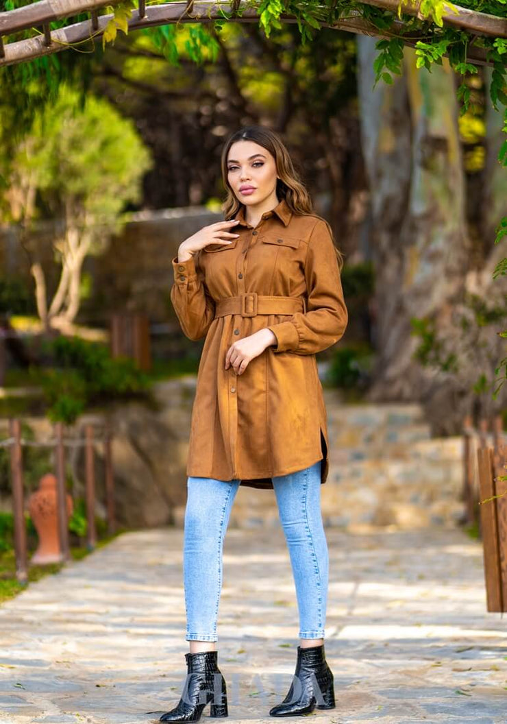 HOT Veste Imitation Daim Femme Imitation Daim Femme Vetement