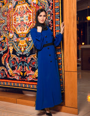 ROBE A BOUTONNAGE CROISEE