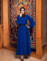 ROBE A BOUTONNAGE CROISEE